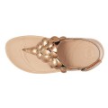 Women's Fitflop Fleur Backstrap Sandal Pale Bronze