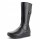 Women's Fitflop Leather Hooper Boot Tall Black