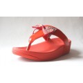 Women's Fitflop Bowknot In Red