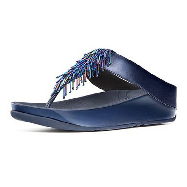 Women's Fitflop Cha Cha In Navy Blue