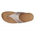 Women's Fitflop Novy Shimmersuede Nude