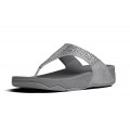Women's Fitflop Novy Shimmersuede Pewter