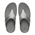 Women's Fitflop Novy Shimmersuede Pewter