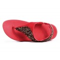 Women's Fitflop Rock Chic S Slide Red