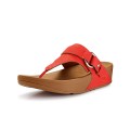 Women's Popular Fitflop Via Sandals Orange Red