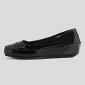 Women's Fitflop Due Leather Bright Black