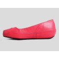 Women's Fitflop Due Leather Bright Rouge