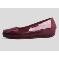 Women's Fitflop Due Leather Bright Wine Red